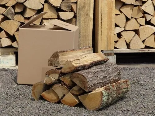 Produktbild Trockene Eiche Kaminholz 120 kg