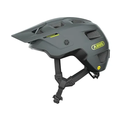 ABUS MTB-Helm MoDrop MIPS - robuster Mountainbike-Helm mit Aufprallschutz - Fahrradhelme mit MIPS-Technologie für optimalen Schutz, ideal für Abenteuer und Downhill-Fahrten. Individuelle Passform und hoher Tragekomfort.