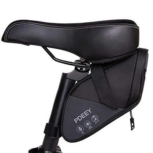 PDEEY Fahrrad Satteltasche, Bike Saddle Mountainbike Sattel Fahrradtasche Wasserdicht, Fahrrad Rahmentasche Gepäckträger Rennrad Tasche, MTB Fahrrad Zubehör Fahrradkoffer