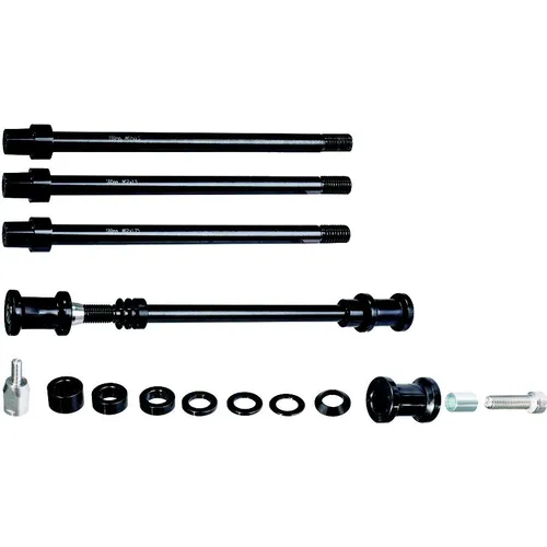 Topeak Axle Kit-P10 (TTR-TXAK-T10) - Fahrradanhänger, robustes Achsenkit für sichere und stabile Befestigung von Anhängern an Ihrem Fahrrad.