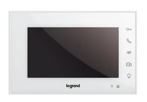 Legrand 365225 EASYKIT WiFi Video-Innenstelle - Türsprechanlage mit 7
