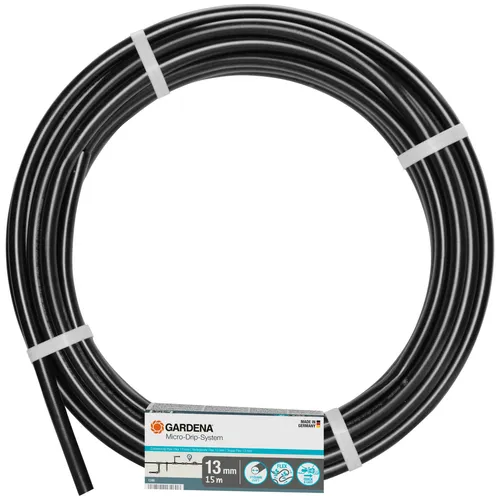 Gardena Verlegerohr Flex 15 m - Flexibles Bewässerungsrohr für effiziente Wurzelbewässerung, spart bis zu 70 % Wasser!