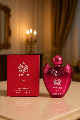 Eau de Parfum Majestic for Her No.4 Damenduft Hergestellt in England 100 ml