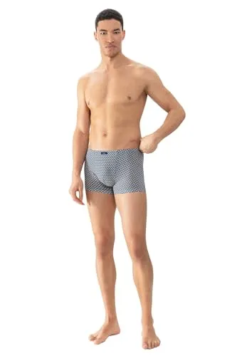 Mey Tagwäsche Serie Summer Geo Herren Shorties Recent Blue XL(7)