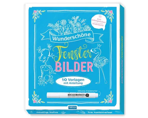 Trötsch Verlag Fensterbild TRÖTSCH Buch Wunderschöne Fensterbilder 10 Vorlagen