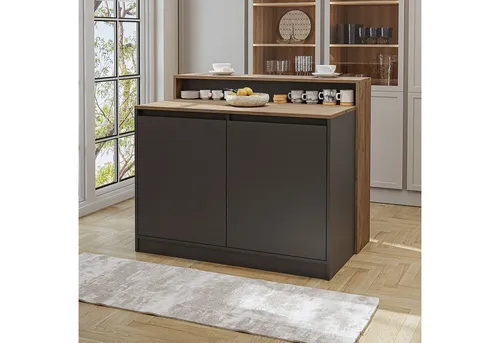 Kücheninseln & Küchenwagen Grau von Roomart