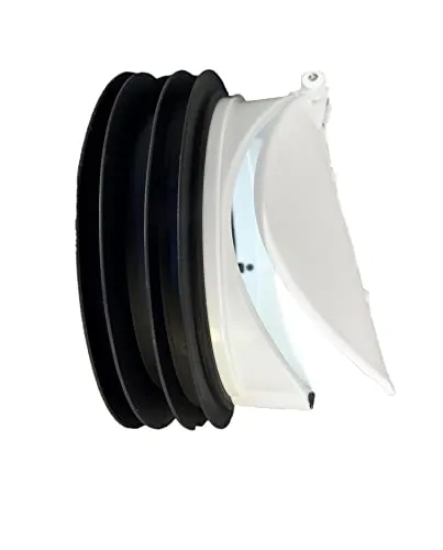 Produktbild UZMAN Rückstauklappe Rückstauverschluss DN90-DN110 Rattenschutz Effektive Barriere gegen Ratten und andere kleine Tiere - Rückstausperre