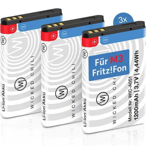 Akkus & Batterien für schnurlose Telefone von Wicked Chili