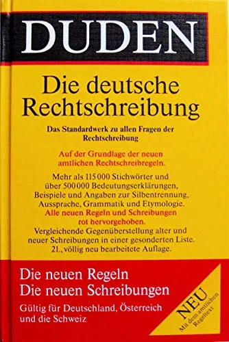 Duden: Rechtschreibung der deutschen Sprache