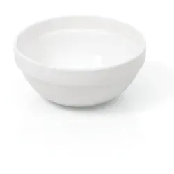 48x Schale Uni Ø 12 cm, 300 ml, weiß Opalglas Schüssel