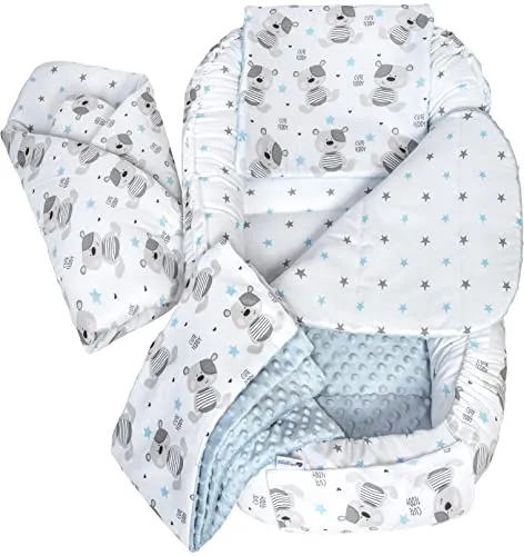 Medi Partners Babynest Nestchen Baby Set für Neugeborene von Medi Partners