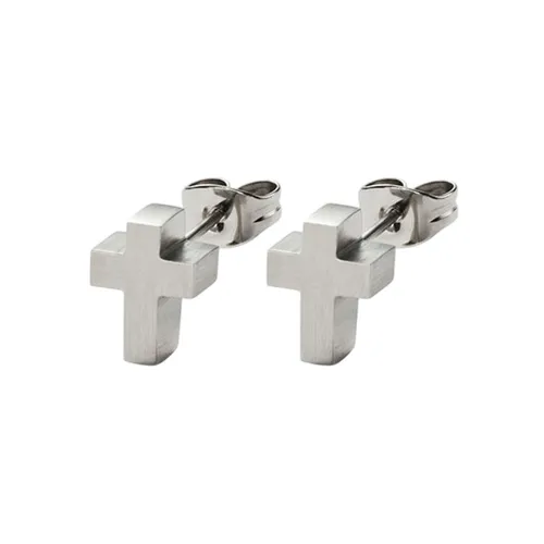 Produktbild Monomania Ohrstecker Herren Pure Kreuz Edelstahl 31030