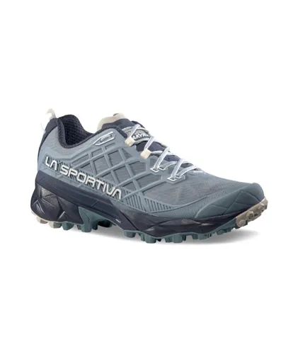 La Sportiva Damen Akyra II Schuhe – Größe 40.5, blau - Bequemer und gedämpfter Damen Wander- und Zustiegsschuh, ideal für schnelle Tages-Hikes und vielseitige Abenteuer.