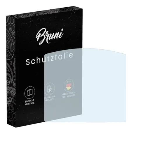 Bruni Schutzfolie kompatibel mit Fluke 1662 Folie, glasklare Displayschutzfolie (2X)