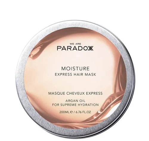 We Are Paradoxx Moisture Express Hair Mask 200 ml - Haarmaske für intensive Feuchtigkeit und Pflege, ideal für trockenes und strapaziertes Haar.
