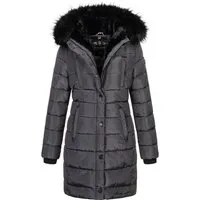 Navahoo Winterjacke Damen - Wasserabweisend und Warm - Funktionsjacke mit 7 Taschen und kuscheligem Teddyfell-Futter für optimalen Komfort und Wärme bei kaltem Wetter. Ideal für Outdoor-Aktivitäten und den Alltag.