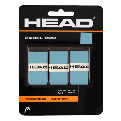 HEAD Unisex-Adult Padel Pro Griffband, Blau, One Size