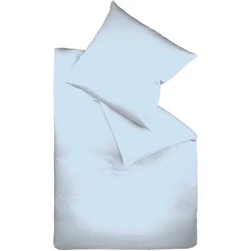 fleuresse Bettwäsche Colours, 100% Baumwolle, Uni-Mako-Satin - Bettwäsche-Sets aus 100% supergekämmter Baumwolle, superweich und atmungsaktiv. Ausgestattet mit hochwertigen Reißverschlüssen für einfachen Bezug. Waschbar bei 60°C, ideal für harmonische Kombinationen!