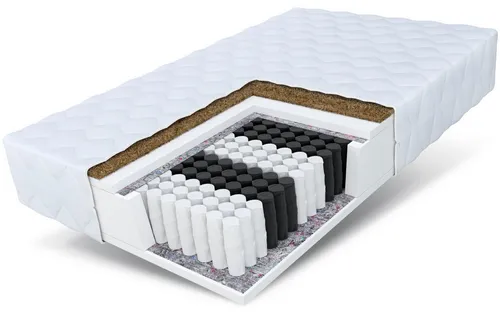 FDM Taschenfederkernmatratze HOME MAX 90x200 cm – 7 Zonen für optimalen Schlafkomfort - Matratzen mit 7 Zonen, allergikergeeignet und ideal für alle Schlafpositionen. Perfekte Klimaregulierung und abnehmbarer, waschbarer Bezug für hygienischen Schlaf.