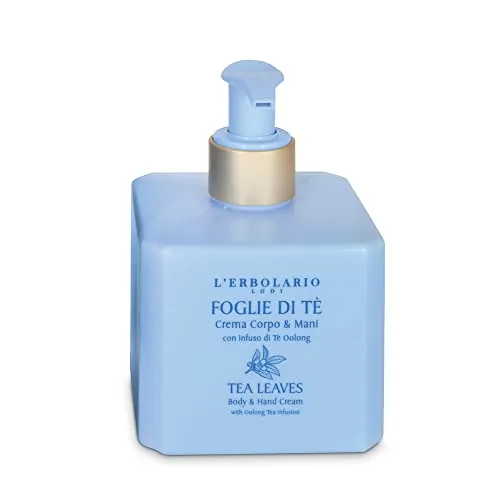 L'Erbolario Body & Hand Cream Tea Leaves 250 ml - Tagespflege mit feuchtigkeitsspendender Formel, ideal für die tägliche Anwendung auf Körper und Händen, hinterlässt ein samtweiches Hautgefühl.