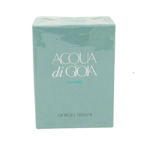 Giorgio Armani Acqua di Gioia Essenza Eau de Parfum Intense Spray 100 ml - Damendüfte mit einer kraftvollen Neuinterpretation des ikonischen Duftes, der Frische und Sinnlichkeit vereint. Langanhaltend und verführerisch mit blumigen und aquatischen Noten.