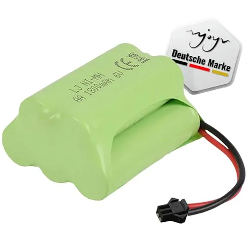 6V 1800-mAh NI-MH AA Akku, wiederaufladbar mit 2-Pin SM-2P Stecker, T-Style Akkupack Batterie für RC Fahrzeug, Auto, Militär-Truck, Boot, Bagger, Crawler, Spielzeug, Elektrowerkzeuge, Haushaltsgeräte