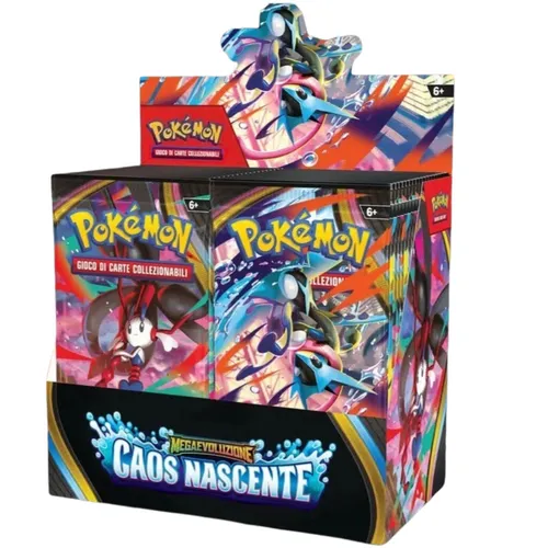 Pokémon Box „Caos Nascente“ 36 Booster ITA Box Display 2026