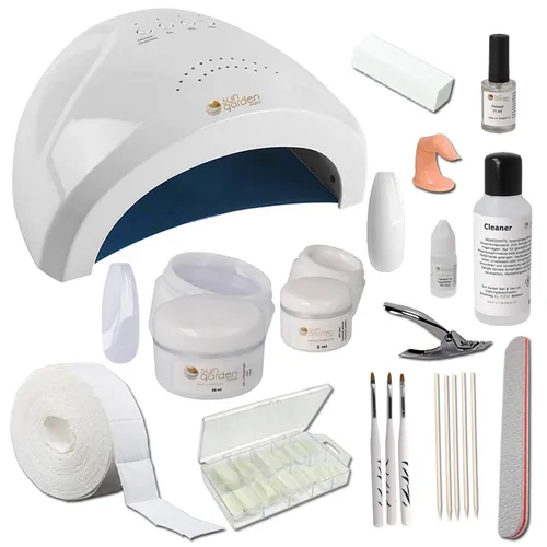 Starterset Nail PHASE ONE REGULAR - UV Gel Set für Einsteiger - Komplettes UV Gel Starterset für die Nagelmodellage, ideal für Einsteiger. Enthält hochwertiges Zubehör für glänzende Ergebnisse. Perfekt für den privaten oder professionellen Einsatz.