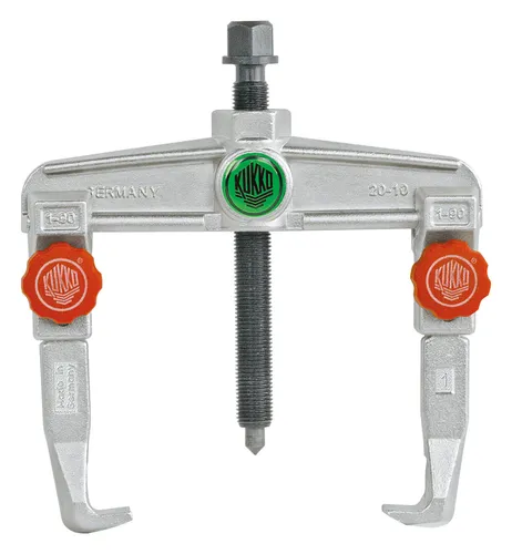 Kukko Universal-Abzieher 2-armig 120 x 100 mm mit Schnellverstellung - 20-10+ - Abzieher mit Schnellverstellung für einfache Handhabung, ideal zum Abziehen von Lagern und Zahnrädern.