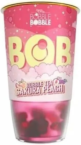 Bob Bubble Tea Sakura Peach Bommelmütze Bommel 360 ML - Sortiert - 1 Stück