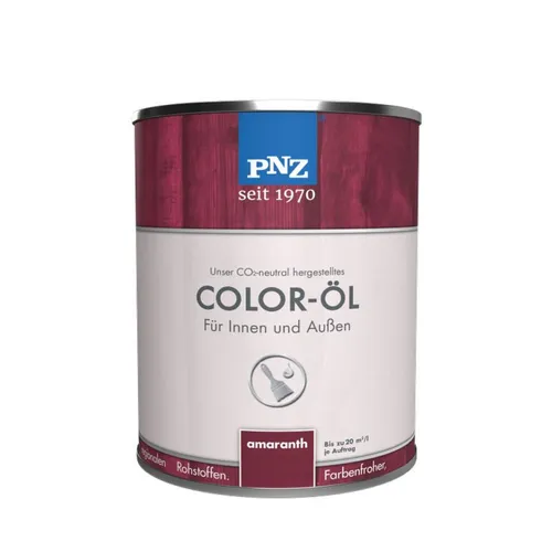 PNZ Color-Öl kristallblau 10,00 l - 08105 - Hochwertiges Color-Öl in kristallblau von PNZ, ideal für die Pflege von Holzoberflächen. Schützt und verleiht einen schönen Glanz. Art-Nr.: 08105.