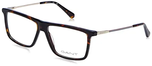 Gant Brille GA3276 052 56 Herren Braun - Herren Brillenfassung in Braun, mit praktischem Federscharnier für zusätzlichen Komfort und ein modernes Design. Ideal für den Alltag!