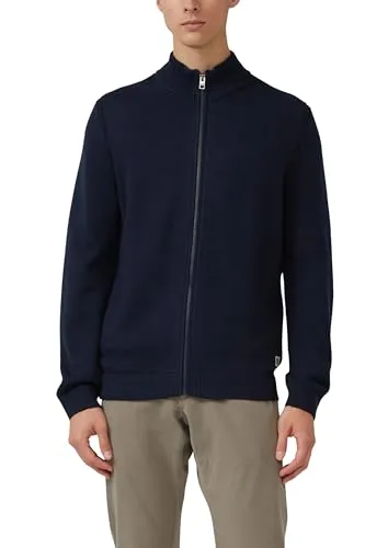 s.Oliver Baumwoll-Strickjacke mit Stehkragen von s.Oliver