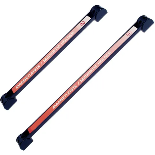 Extra starke MAGNETLEISTE Magnetschiene mit Befestigungsmaterial 460 + 600mm 2 x