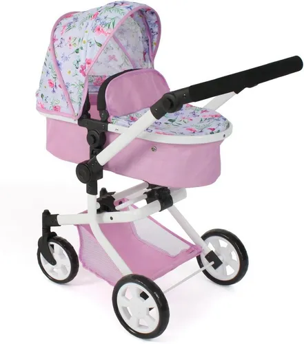 Bayer Chic 2000 Mika (595-53) Puppenwagen - Stylischer Puppenwagen für Kinder, ideal für fantasievolles Spiel und tolle Ausflüge mit der Puppe.