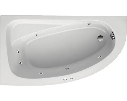 Whirlpool OTTOFOND Campus 90 x 160 cm weiß glänzend 60002 von Ottofond