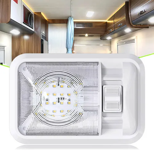 Wohnmobil Lampen 12V 24 LED Deckenleuchte
