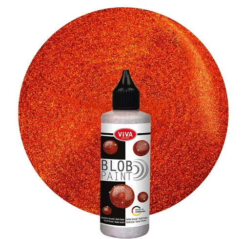 ViVA DECOR Blob Paint 90 ml kupfer-glitter