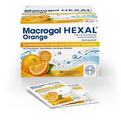 Macrogol Hexal Orange 50 St von Hexal