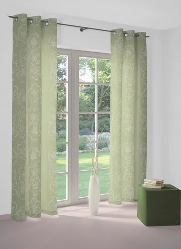 Wirth Vorhang Dangard (1 St), Ösen, blickdicht