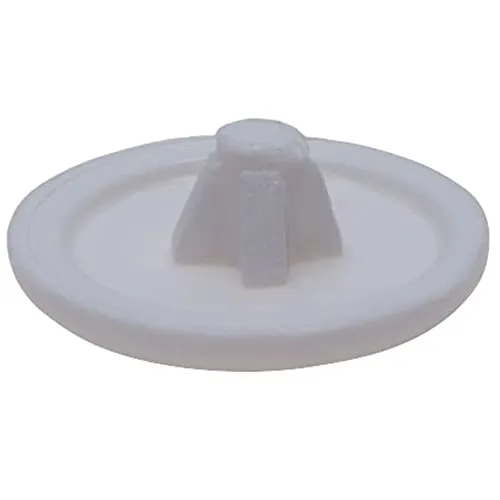 Weißer Kunststoff Сap Сovers for Screw with Phillips, Pozidriv, Square-X Head Cover Screw Caps Plastic for Screw Self Tapping Screws (Packung mit 100 Stück) Größe - 12mm