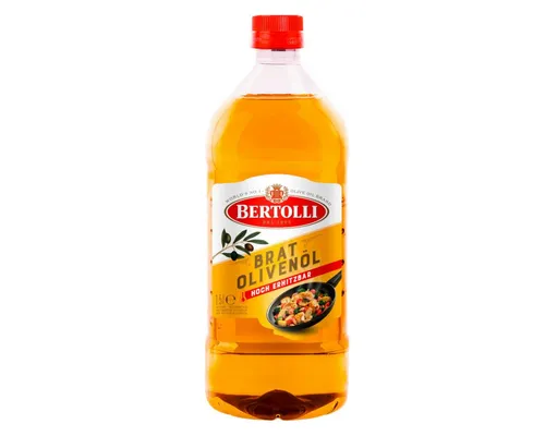 BERTOLLI Bratolivenöl 1500 ml PET-Flasche - Bertolli Bratolivenöl in der praktischen 1,5 Liter PET-Flasche ist ideal zum Braten und Kochen. Es überzeugt durch hohe Hitzebeständigkeit und bringt mediterranen Genuss in Ihre Küche.