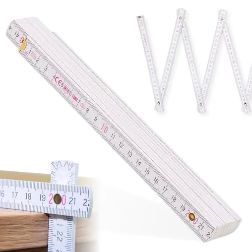 Metrie™ Zollstock – Gliedermaßstab 2m | Meterstab, Maßstab von M METRIE