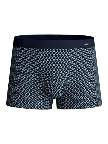 CALIDA Cotton Code Design Boxershorts Herren mit weichem Elastikbund - Bequeme Boxershorts aus hochwertigem Baumwollgemisch in Single Jersey, ideal für den täglichen Tragekomfort. Der weiche Elastikbund sorgt für perfekten Sitz ohne Eingriff.