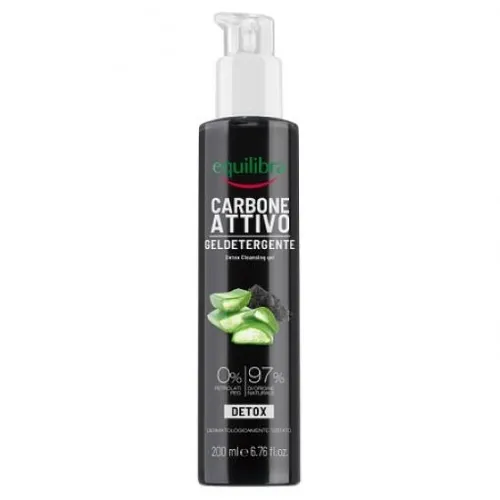 EQUILIBRA ACTIVE CARBON FACE WASH GEL 200ml