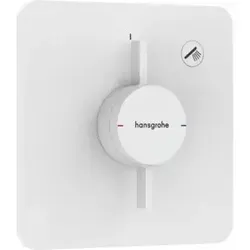 hansgrohe DuoTurn Q - Duscharmatur Unterputz für 1 Verbraucher - Duscharmatur für 1 Funktion, ultraflaches Design für mehr Platz in der Dusche, komfortable Steuerung von Wassermenge und Temperatur, langlebiges Keramikmischsystem.
