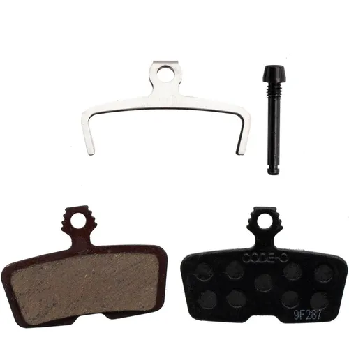 Avid Code Bremsbeläge organisch Aluminiumplatte - Fahrrad-Bremsbeläge mit hoher Bremskraft und langer Lebensdauer, ideal für sicheres Fahren in jedem Terrain.