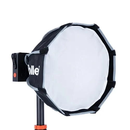 Rollei Softbox Parabol 30 cm - LUX-Kompatibel - Softboxen: Professionelle Lichtkontrolle für beeindruckende Aufnahmen, kompakt und ideal für unterwegs.