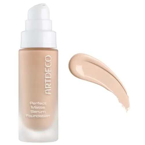 ARTDECO Perfect Matte Serum Foundation - Langanhaltende, pflegende Foundation mit seidig mattem Finish - 1 x 20 ml