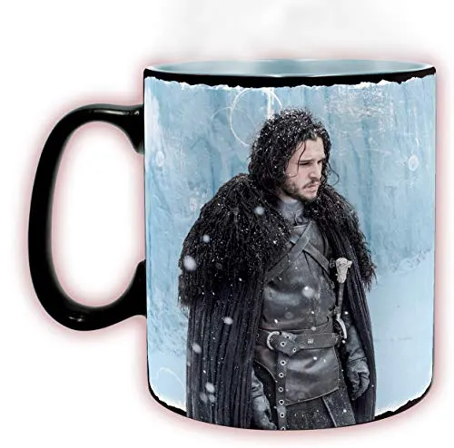 ABYSTYLE - Game of Thrones - Farbwechsel Becher- 460 ml - Der Winter ist da